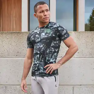 Herren-Funktions-T-Shirt mit All-Over-Print