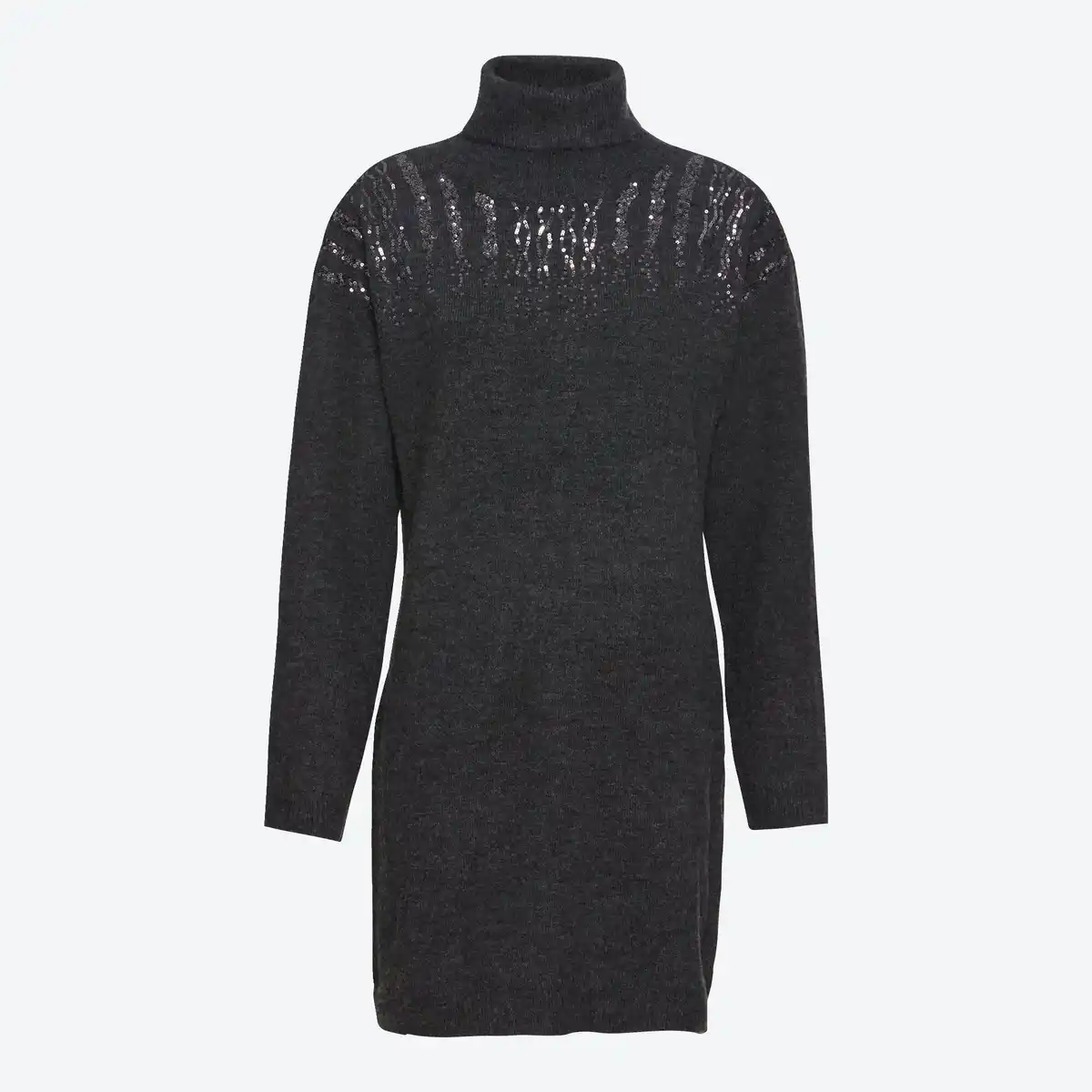 Bild 1 von Damen-Strickkleid mit Rollkragen