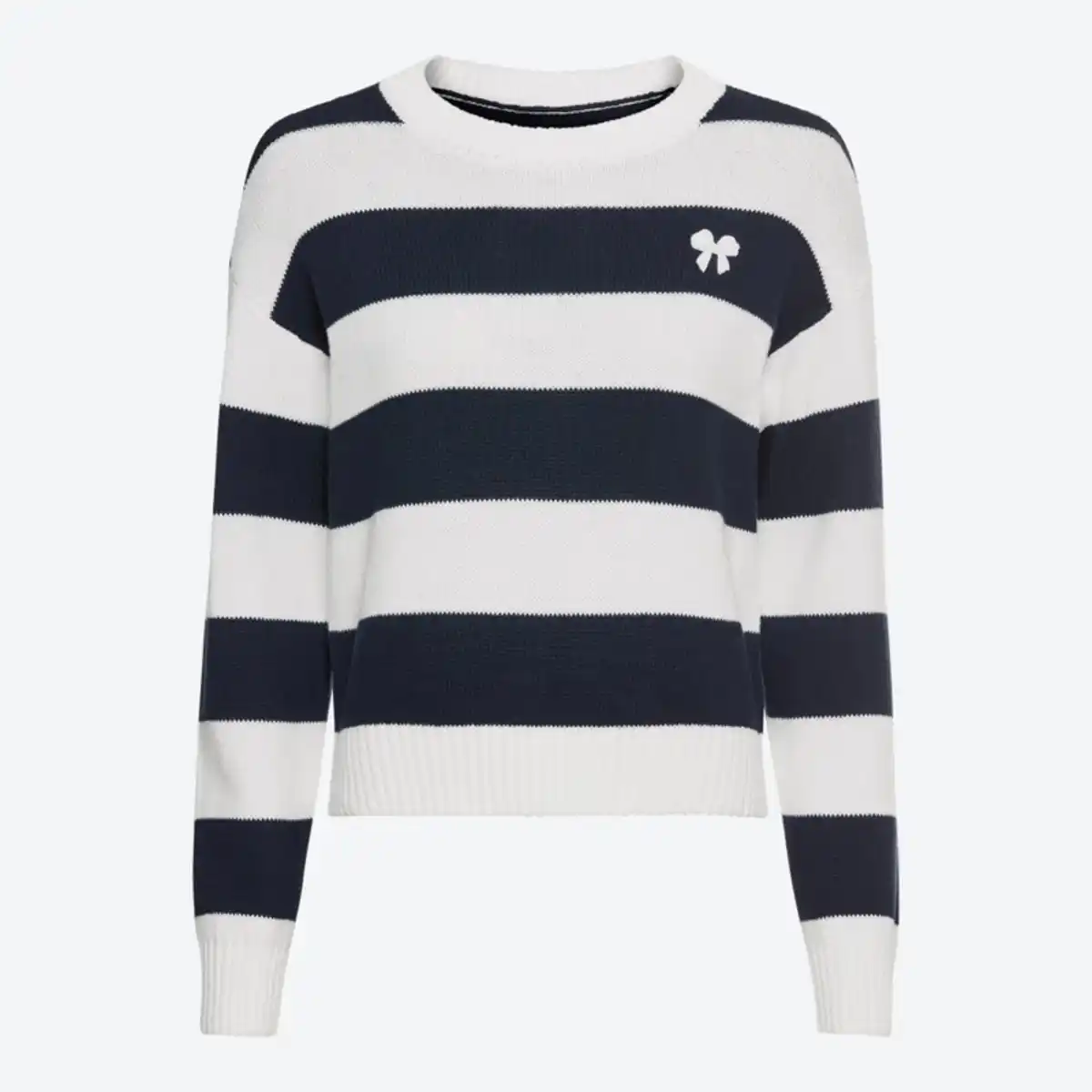 Bild 2 von Damen-Pullover mit Blockstreifen