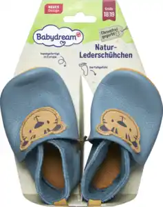 Babydream Natur-Lederschühchen Gr. 18/19