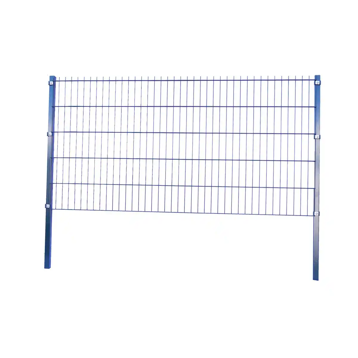 Bild 1 von Doppelstabmattenzaun Komplett-Set, ca. 103 cm x 10 m - Anthrazit