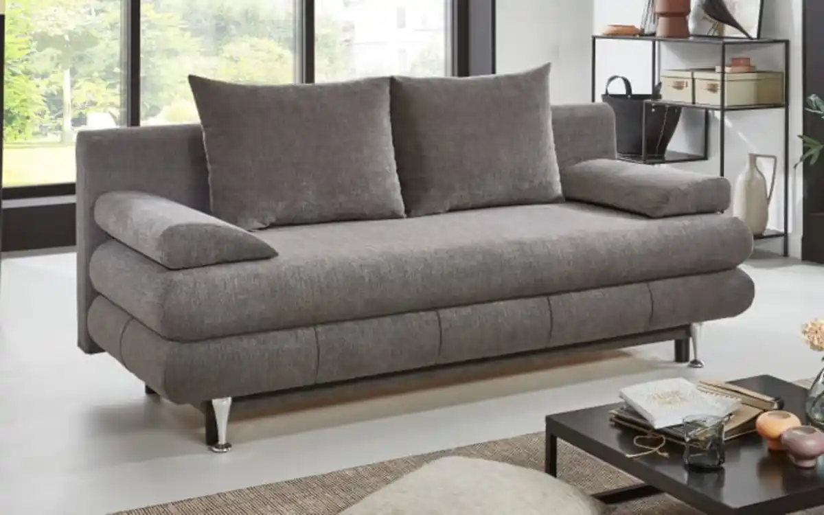 Bild 1 von Schlafsofa SO140 Benfeld, taupe, 140 x 188 cm
