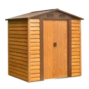 Metallgerätehaus "Sherwood", ca. 152 x 193 x 203 cm - Braun