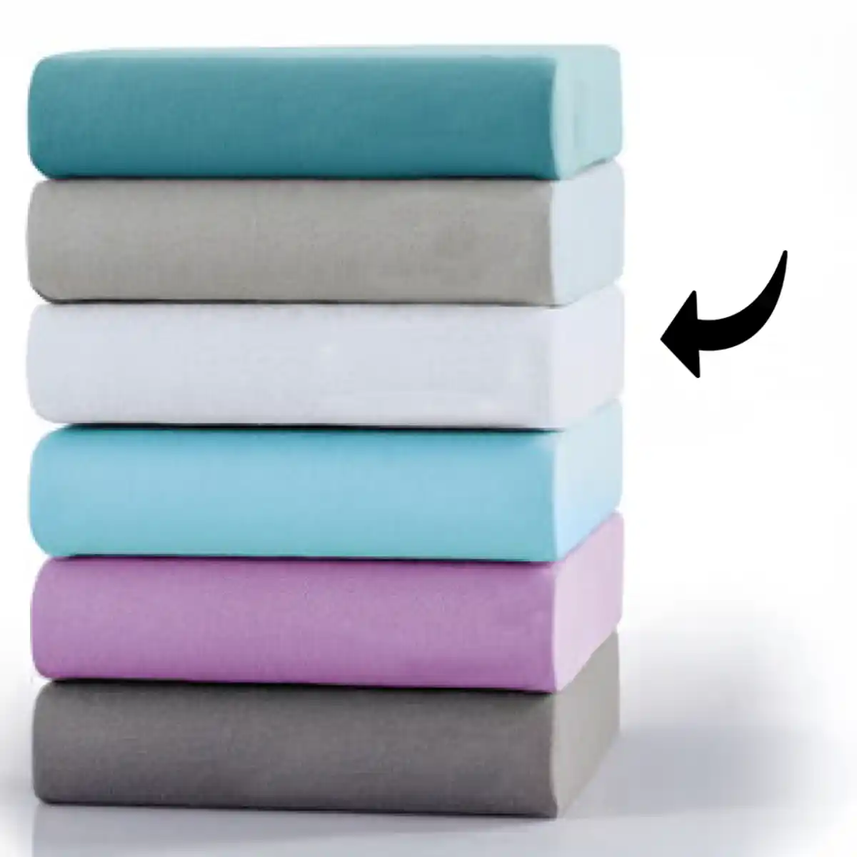 Bild 3 von Flanell-Spannbetttuch - ca. 90 x 200 cm