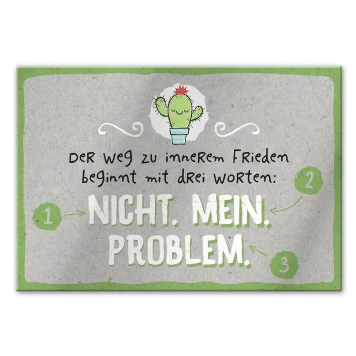 Bild 1 von Magnet - mit Umschlag - Problem - ca. 8,2 x 6 cm