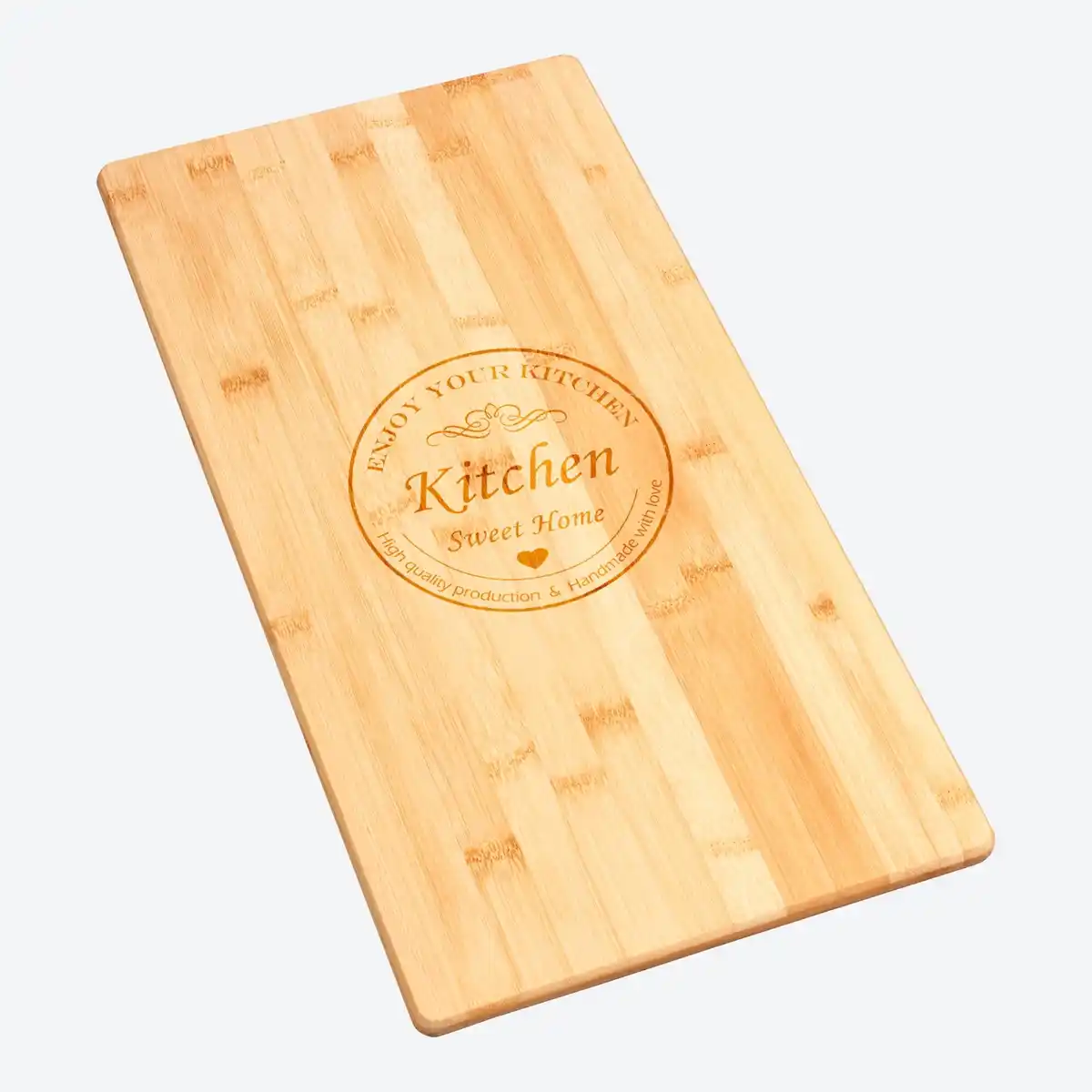 Bild 1 von Herdabdeckplatte/Schneidbrett aus Bambus, ca. 50x25x4 cm