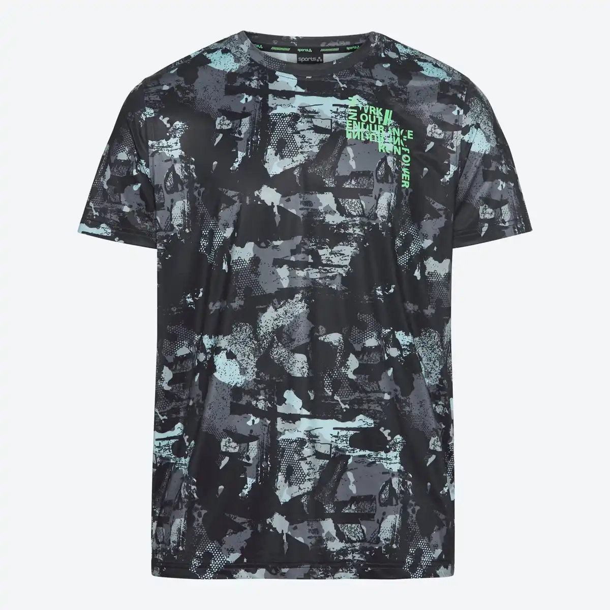 Bild 3 von Herren-Funktions-T-Shirt mit All-Over-Print