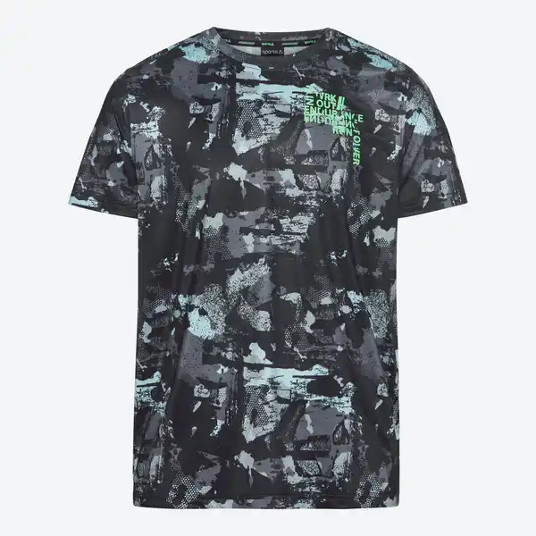 Bild 3 von Herren-Funktions-T-Shirt mit All-Over-Print