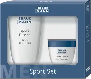 BRAUKMANN Sport Creme und Sport Duschgel Geschenkpackung, 1 Stk