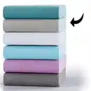 Bild 2 von Flanell-Spannbetttuch - ca. 90 x 200 cm