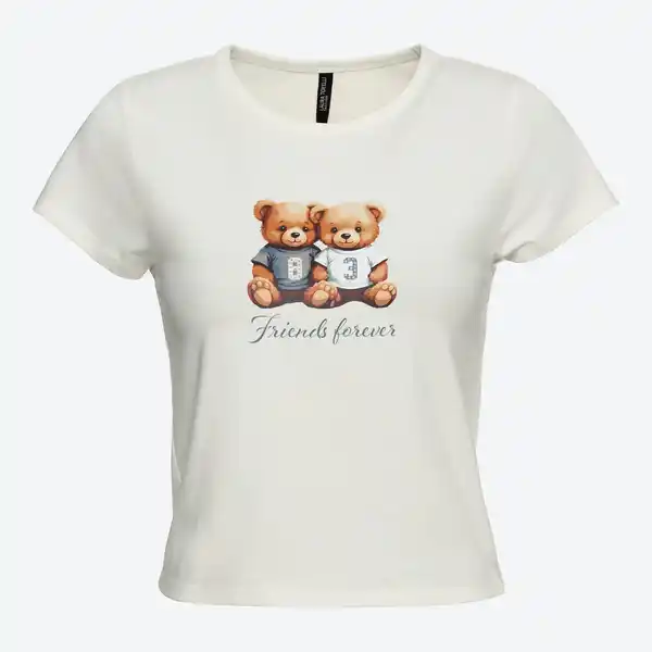Bild 3 von Damen-T-Shirt mit Frontaufdruck