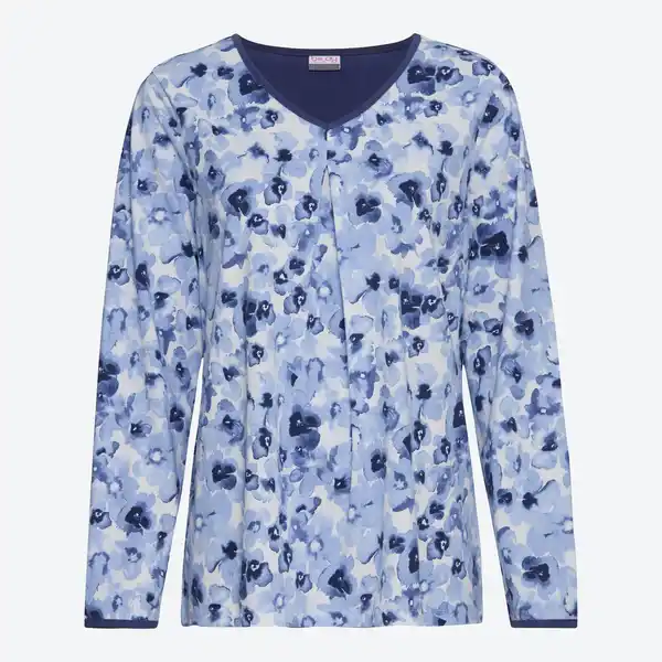 Bild 3 von Damen-Schlafanzug mit V-Ausschnitt, 2-teilig