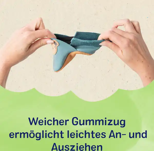 Bild 4 von Babydream Natur-Lederschühchen Gr. 18/19