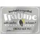 Bild 1 von Magnet - mit Umschlag - Träume - ca. 8,2 x 6 cm