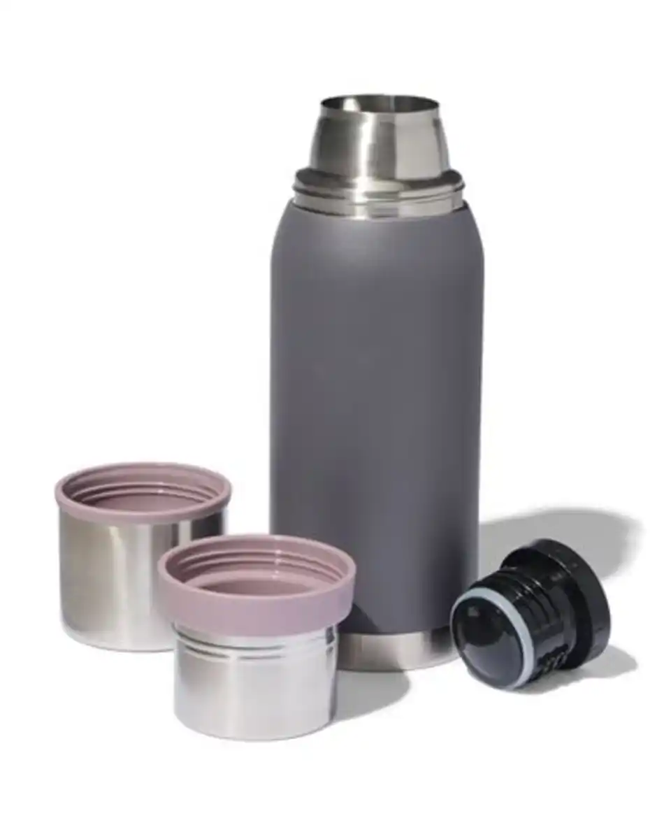 Bild 3 von Thermosflasche 1,1 L, Edelstahl metallic