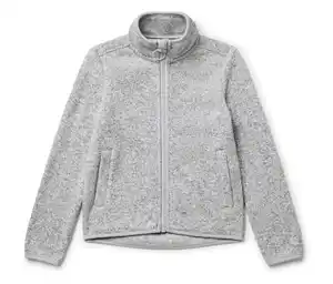Kinder-Strickfleecejacke