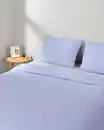 Bild 2 von Bettbezug 240x200/220 cm weiche Baumwolle lavendelfarben