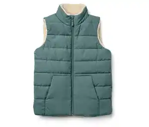 Kinder-Teddyplüsch-Steppweste