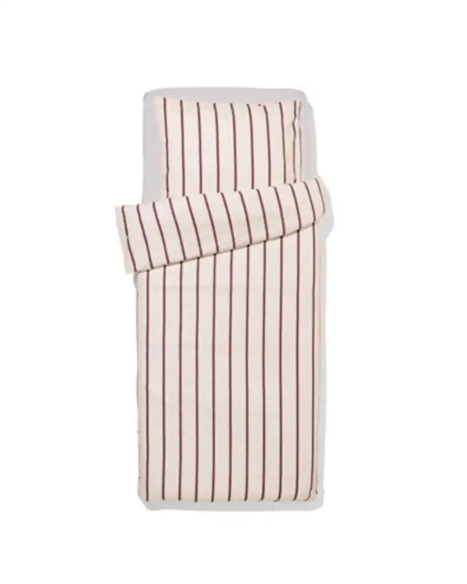 Bild 1 von Bettbezug 140 × 200/220 cm, weiche Baumwolle, gestreift