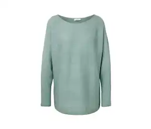 Feinstrickpullover, salbei