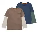 Bild 1 von 2 Kinder-2-in1-Langarmshirts