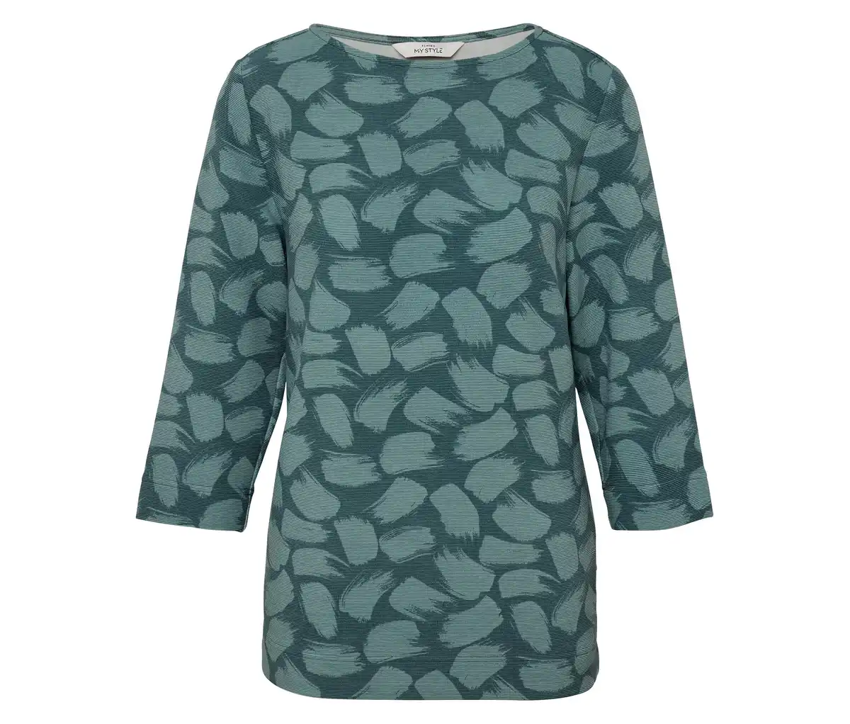 Bild 1 von Strukturiertes Shirt, Alloverprint