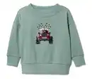 Bild 1 von Kinder-Sweatshirt mit angerauter Innenseite, Truck-Applikation