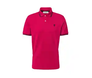 Piqué-Poloshirt, pink
