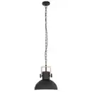 Bild 1 von Eglo Hängeleuchte Lubenham, Schwarz, Hellbraun, Holz, Metall, massiv, 110 cm, Lampen & Leuchten, Innenbeleuchtung, Hängelampen, Esstischlampen