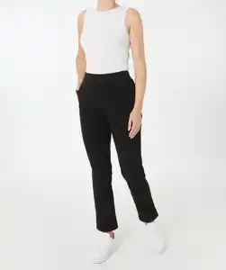 Jogginghose aus Mikrofleece, schwarz