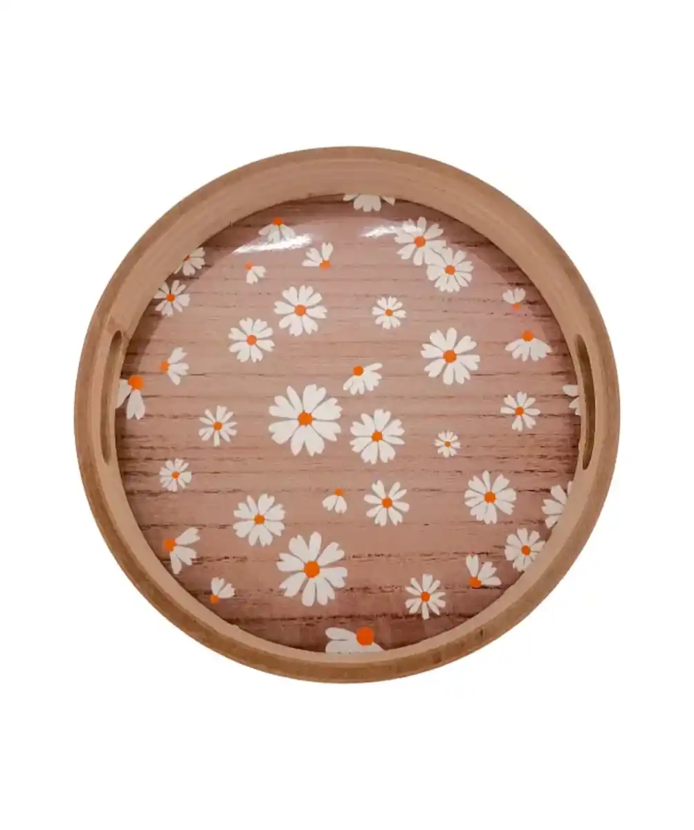 Bild 1 von Dekotablett Frühling, braun