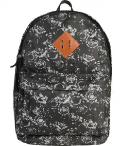 Rucksack, schwarz/weiß