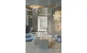 Paul Neuhaus LED-Tischleuchte, 2-flammig, geschwungen Polina