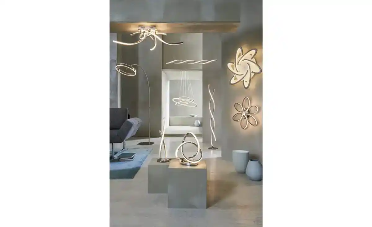 Bild 1 von Paul Neuhaus LED-Tischleuchte, 2-flammig, geschwungen Polina