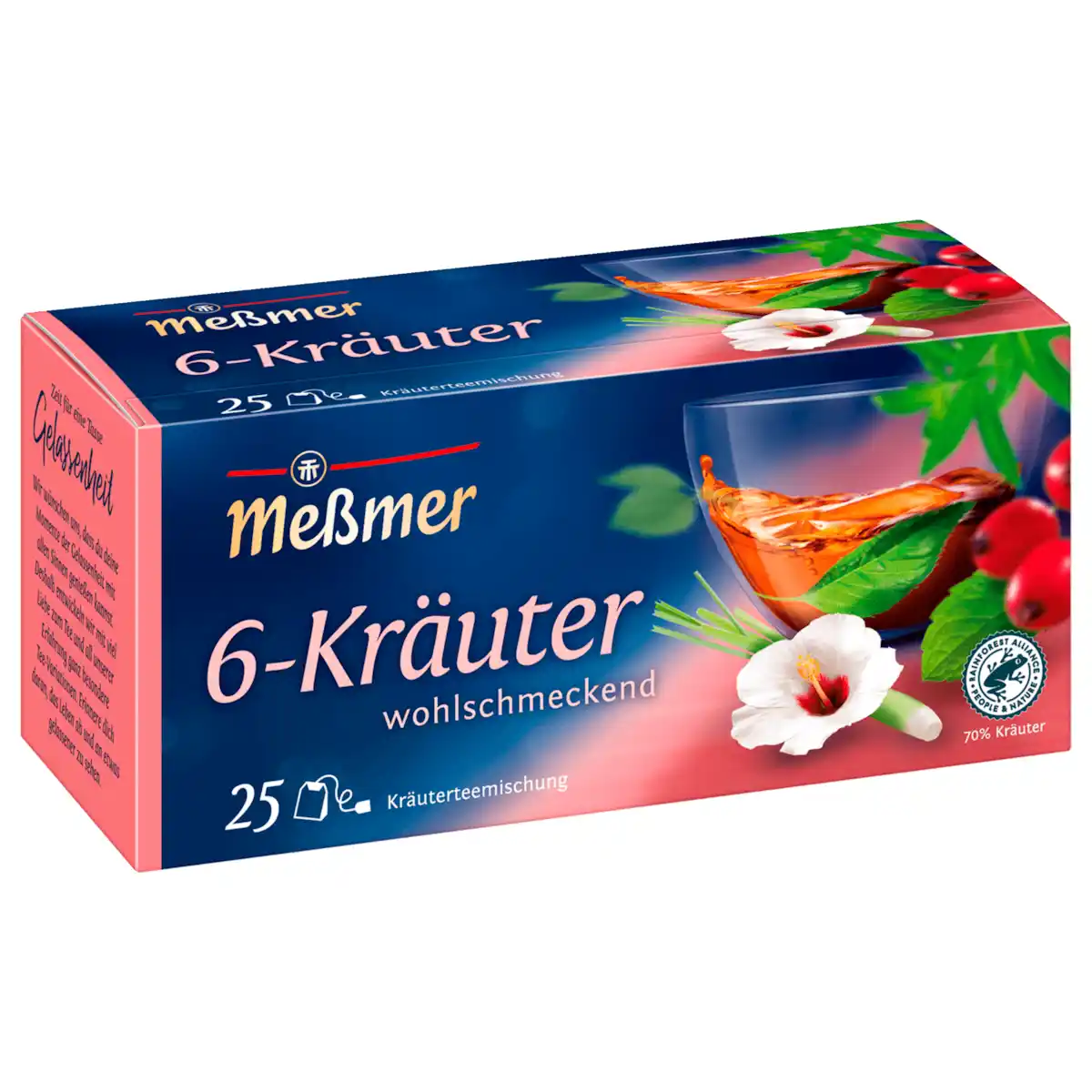 Bild 1 von Meßmer 6-Kräuter-Mischung 50g, 25 Beutel