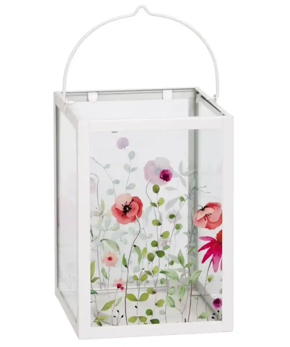 Bild 1 von Windlicht Frühling, weiß