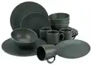 Bild 1 von Kombiservice Soft Touch Schwarz, 16-teilige, Schwarz