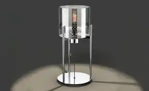 JOOP! Tischleuchte Round Lights Chrome