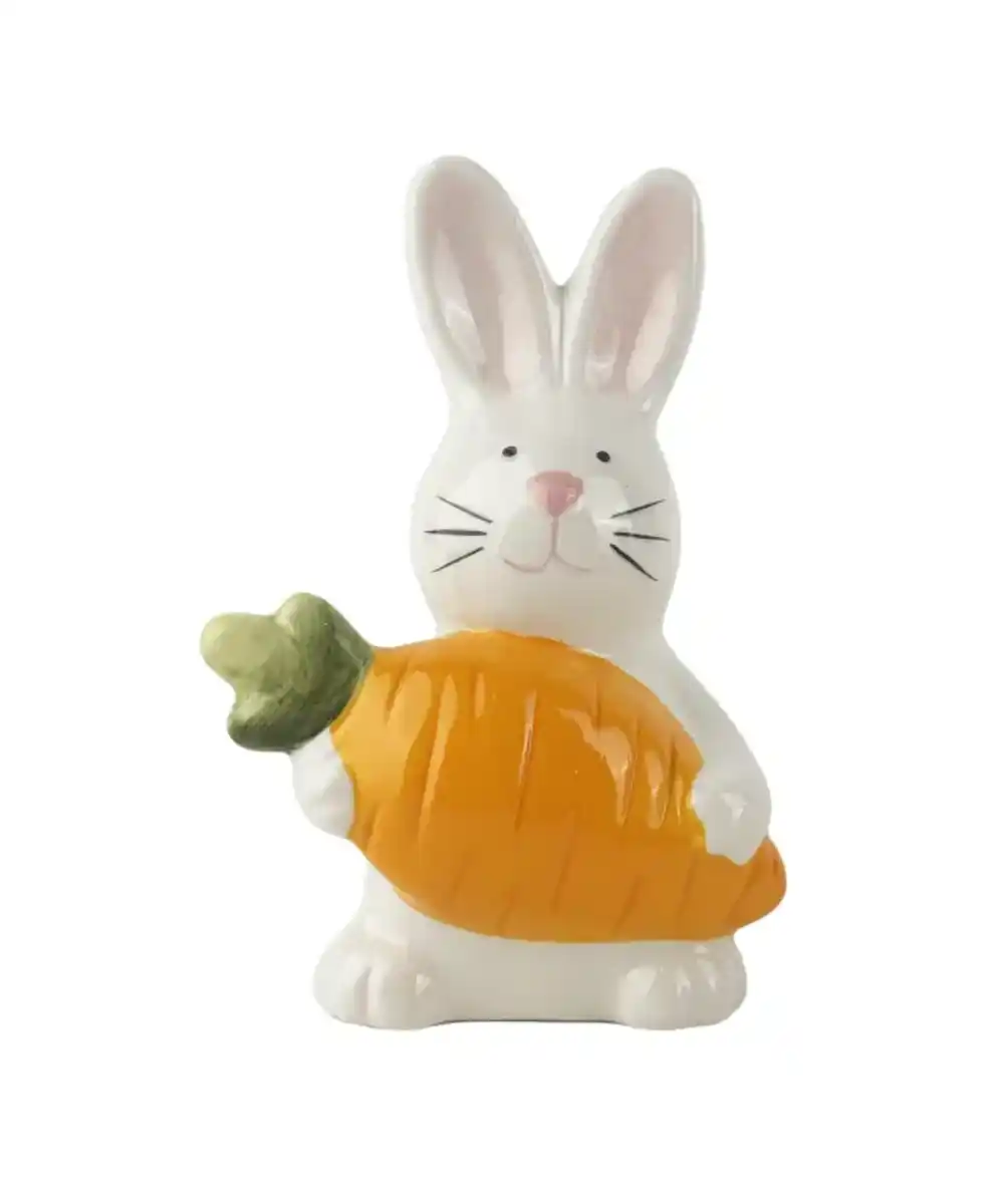 Bild 1 von Deko-Hase Ostern, weiß