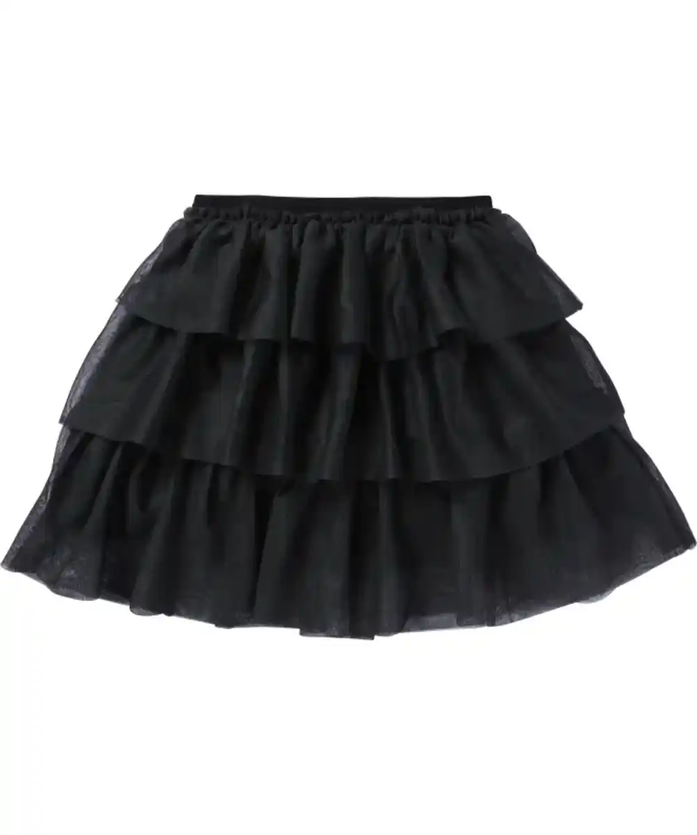 Bild 1 von Stufen-Tüllrock, schwarz