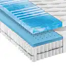 Bild 1 von Novel Taschenfederkernmatratze, Weiß, Textil, H2, Füllung: Polyester, 180x200 cm, Made in Germany, Oeko-Tex® Standard 100, Härtegradauswahl, Über- und Sondergrößen erhältlich, Bezug abnehmbar