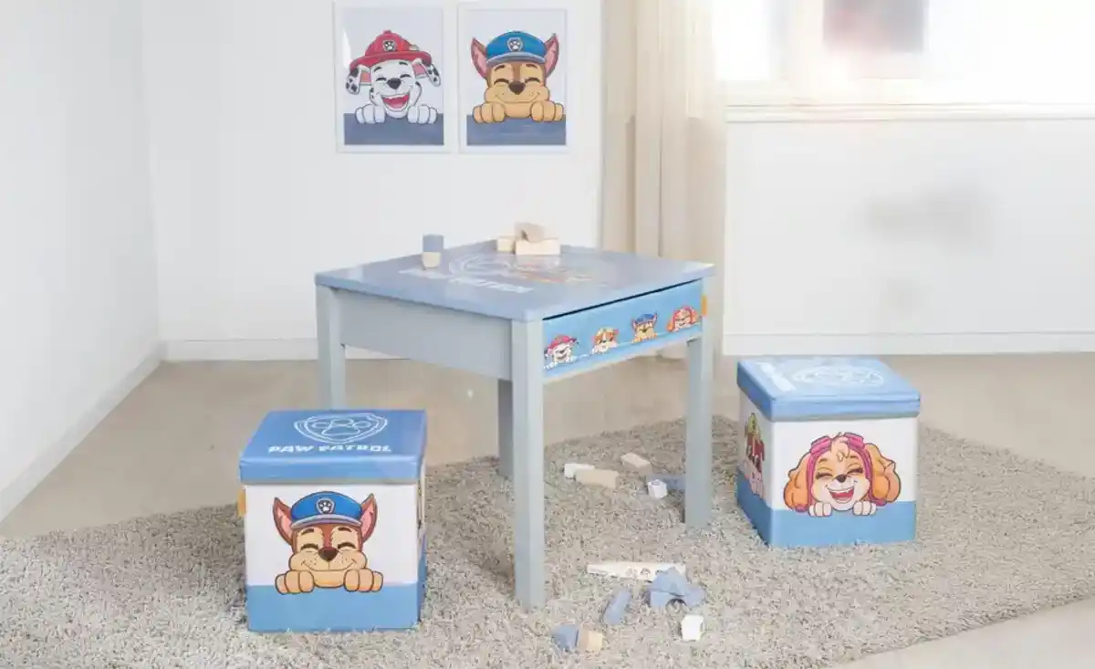 Bild 1 von Roba Kindertisch mit Wendeplatte Paw Patrol
