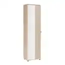 Bild 1 von Garderobenschrank Pisa Taupe/Eichefarben, Taupe, Eichefarben