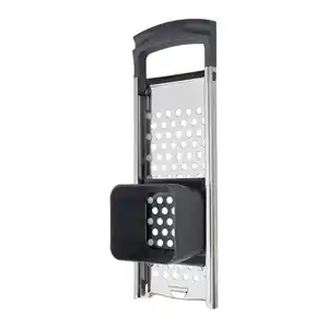 Spätzlehobel Kiki Edelstahlfarben/Dunkelgrau, Edelstahlfarben, Dunkelgrau