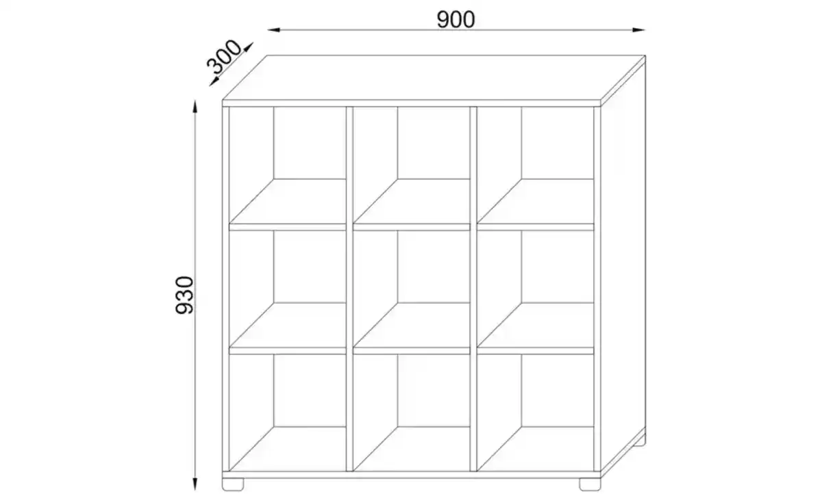 Bild 4 von Standregal Benas