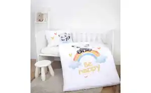 Herding Bettwäsche-Set Regenbogen Panda