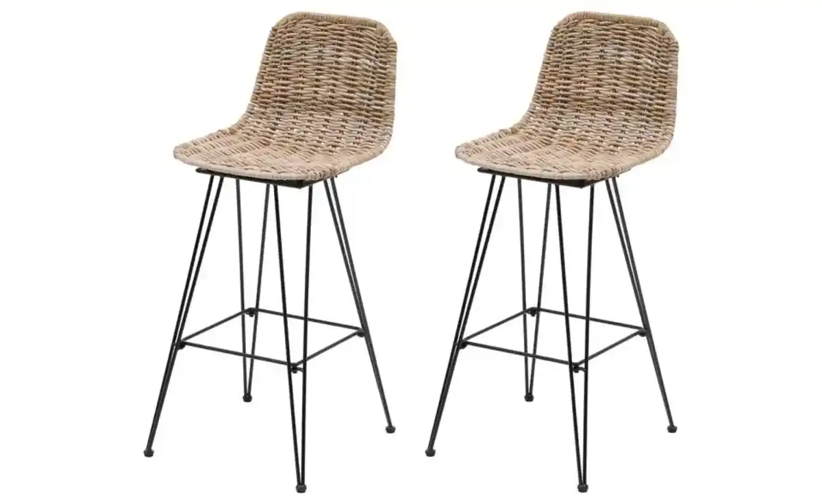 Bild 2 von Barhocker 2er-Set Tabpenang