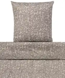 Polycotton-Bettwäsche, anthrazit