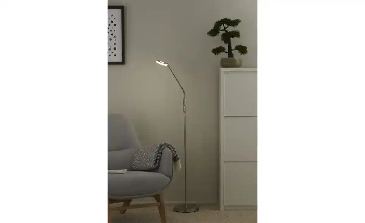 Bild 1 von Fischer-Honsel LED-Leseleuchte, Nickel-matt mit Dimmer Dent