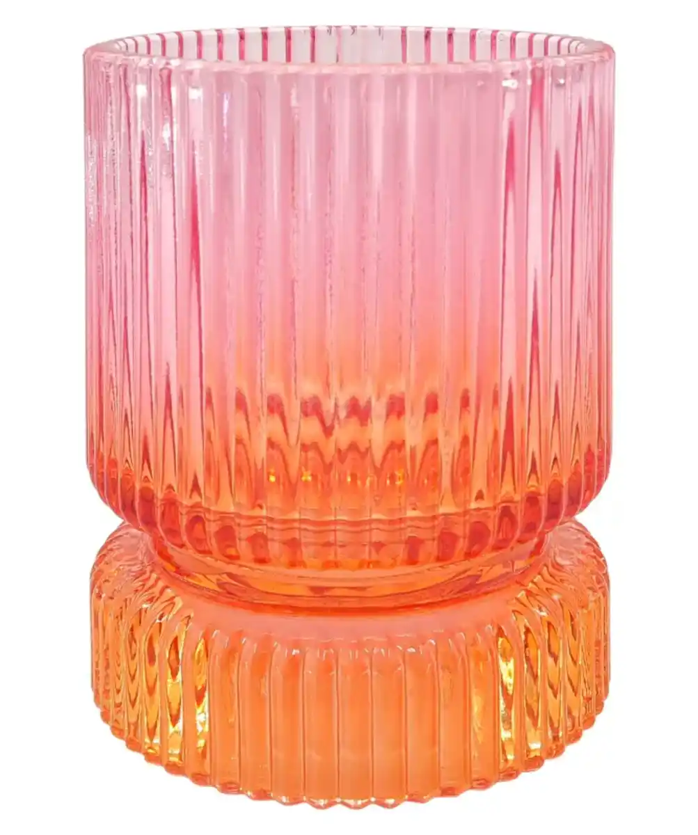 Bild 1 von Teelichthalter Farbverlauf, pink